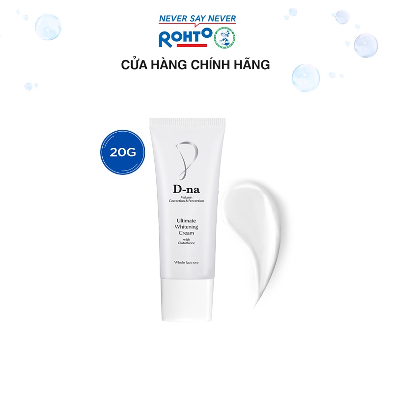 Kem dưỡng trắng toàn diện D-na Ultimate Whitening Cream (20g)