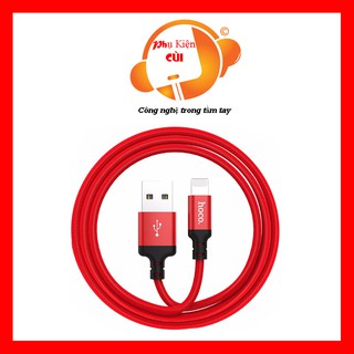 Cáp hoco x14 dài 1m✓sạc iphone ipad✓chống đứt gãy