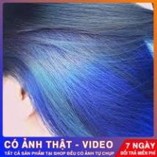 [CHÍNH HÃNG+TẶNG LƯỢC NHUỘM] THUỐC NHUỘM MÀU XANH DƯƠNG VÀ OXI TRỢ NHUỘM