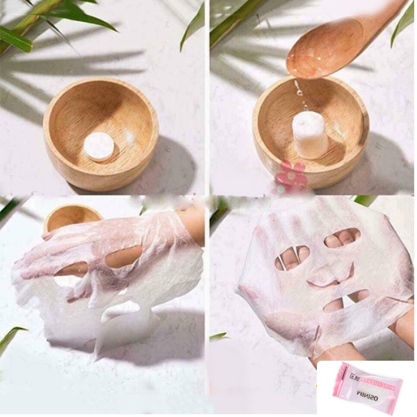 [LẺ 10 VIÊN] Mặt nạ nén giấy Miniso dùng làm mặt nạ dưỡng da, cấp ẩm - ROXI Beauty