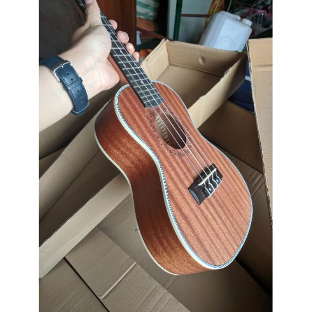 Đàn Ukulele Concert Music MGV full gỗ mahagony