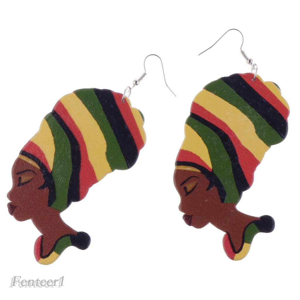 Bông Tai Kiểu Móc Hình Người Châu Phi 1