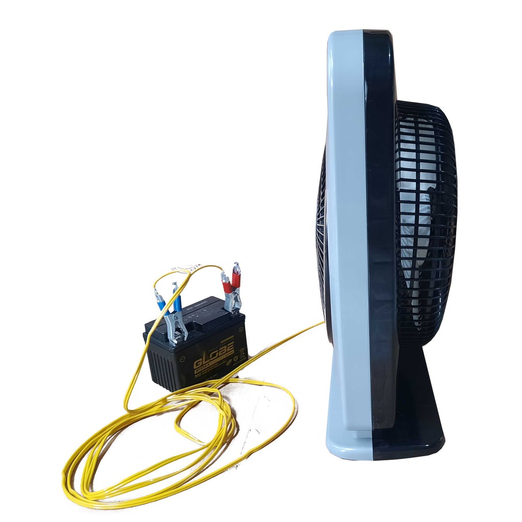 Quạt hộp 12V, có 3 tốc độ, dây dài 3m, chạy trực tiếp NLMT. | BigBuy360 - bigbuy360.vn