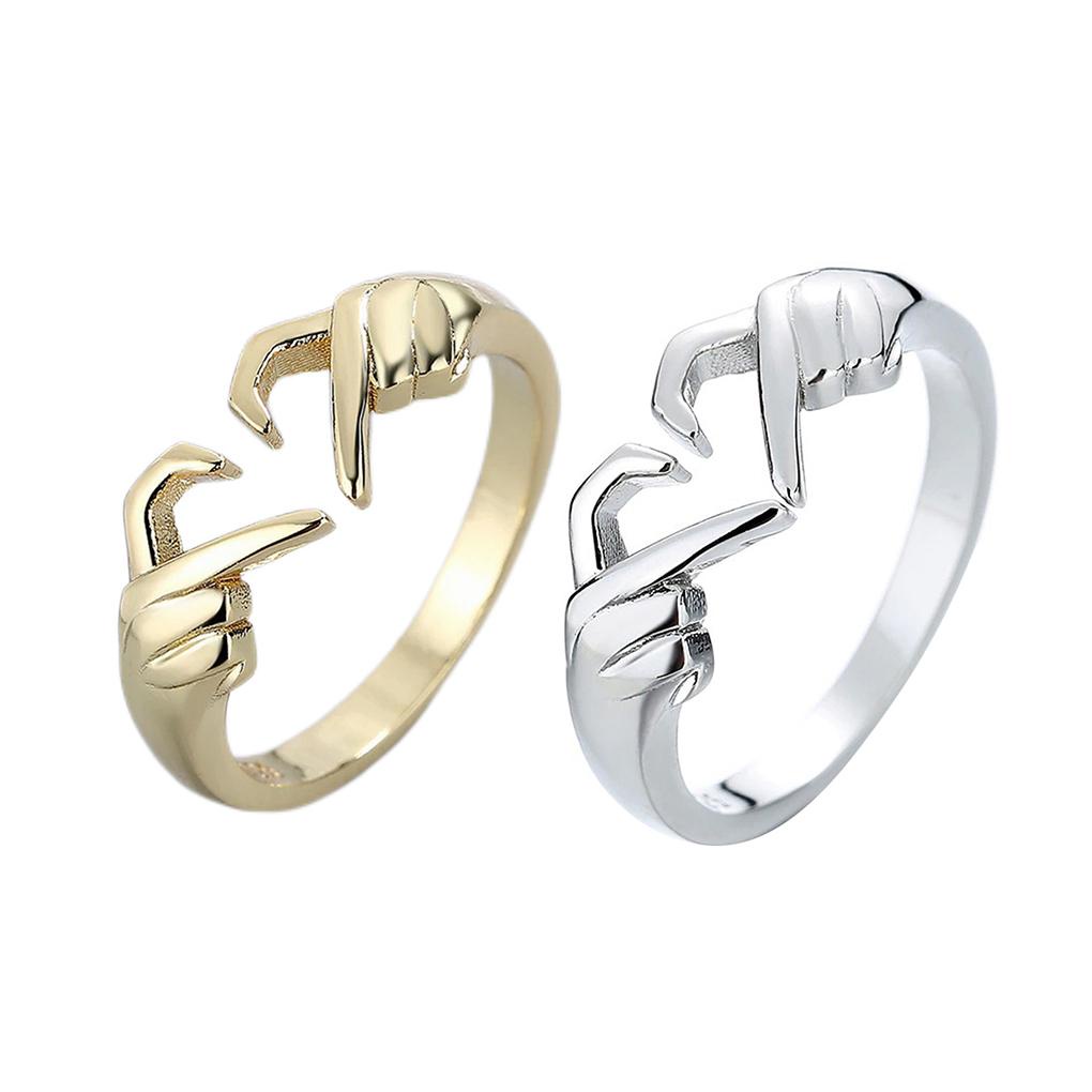 Nhẫn Cặp Dạng Hở Trang Trí Thanh Lịch Thời Trang Cho Bạn Trai / Bạn Gái [hxbgxb]