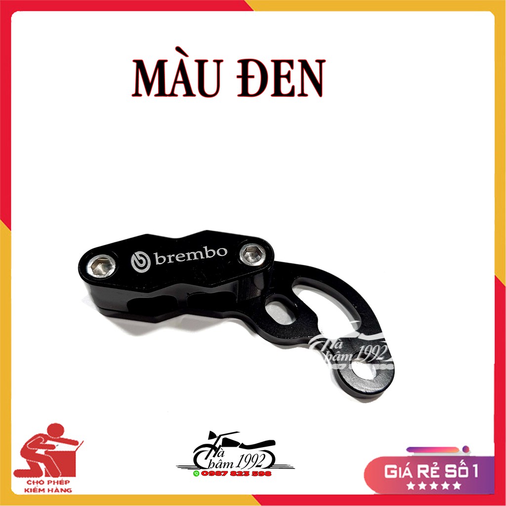 🛵 Pat Giữ Dây Dầu Trước CNC Logo Brembo🛵(Hàng Loại 1)