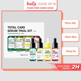 Bộ kit dưỡng da some by mi total care serum trial kit - edition