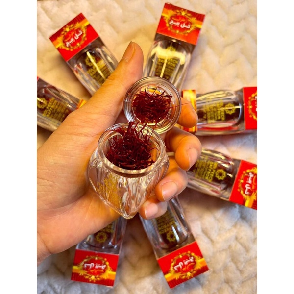 Saffron - Nhụy Hoa Nghệ Tây Iran Chính Hãng Hộp 1gr