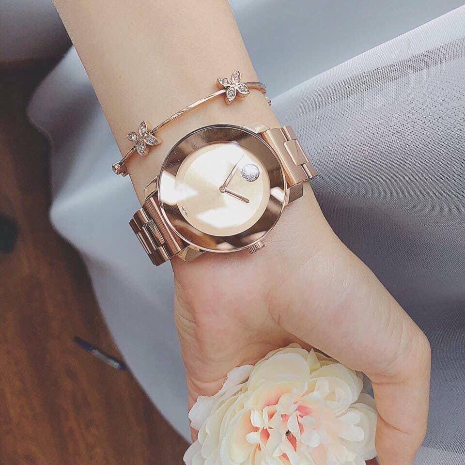 ĐỒNG HỒ NỮ MOVADO BOLD ROSE GOLD-TONE BRACELET 3600086