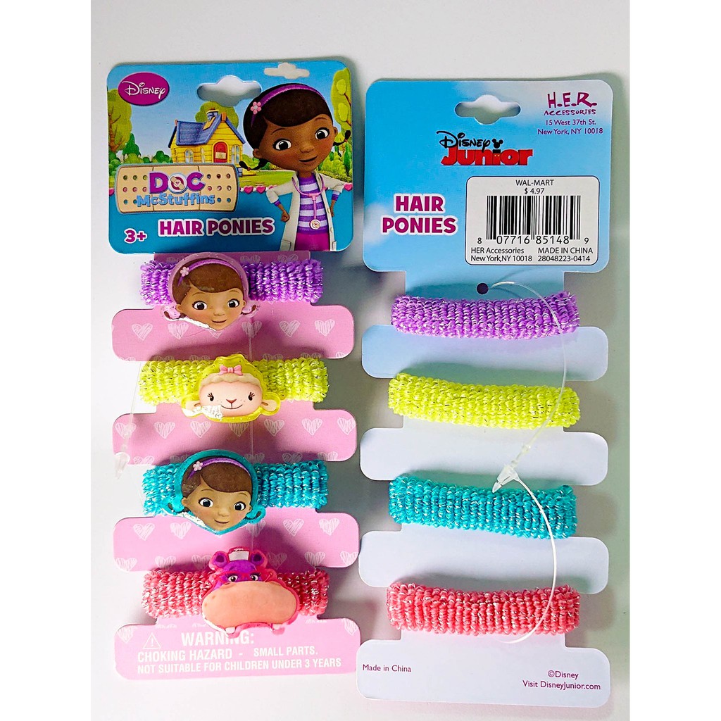 Bộ phụ kiện buộc tóc Mc Stuffins