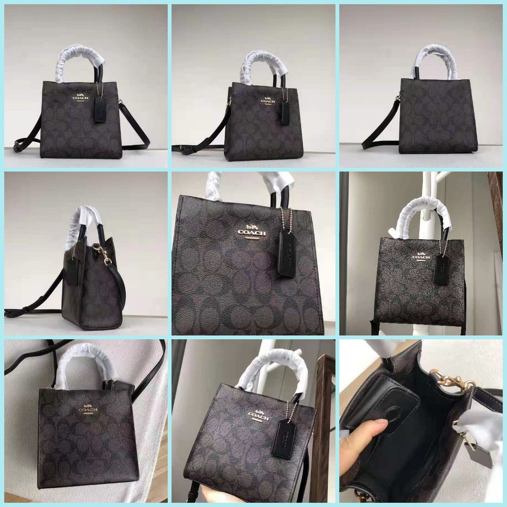 COACH 5693 5692Women's Single Shoulder Messenger Mini Bucket Bag Fashion Classic Handbag A Necessary Item