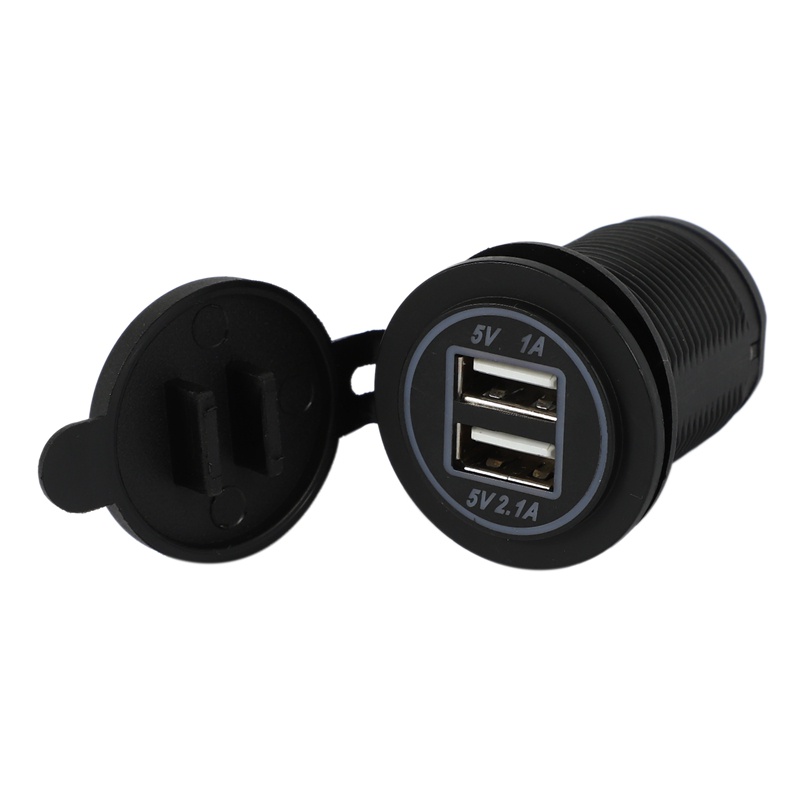 Tẩu Sạc Hai Cổng USB 5V 3.1A 12V 24V Chuyên Dụng Cho Xe Hơi Điện Thoại