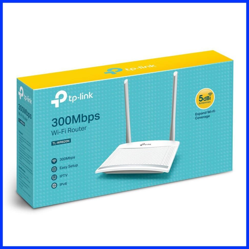 Bộ phát wifi TP-Link TL-WR820N Wireless N300Mbps - Chính Hãng