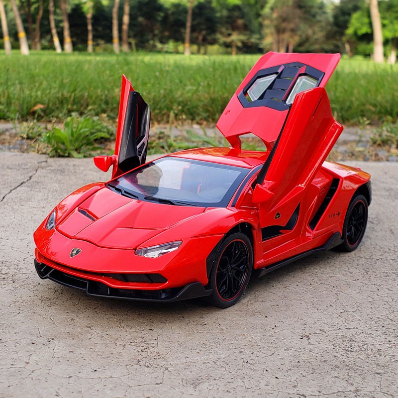 Xe mô hình hợp kim Lamborghini LP770 tỉ lệ 1:24
