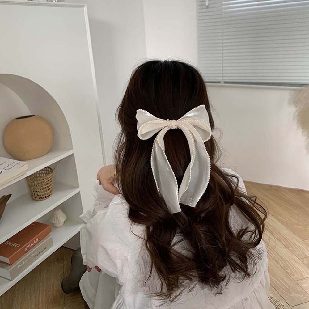 Kẹp Tóc Nơ Thời Trang Nữ Thanh Lịch
