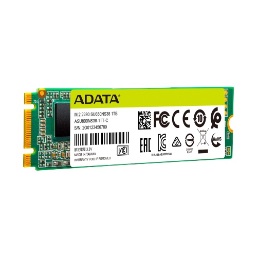 Ổ cứng SSD ADATA SU650NS38 M.2 2280 SATA III (120GB / 240GB / 480GB) - Bảo hành 3 năm