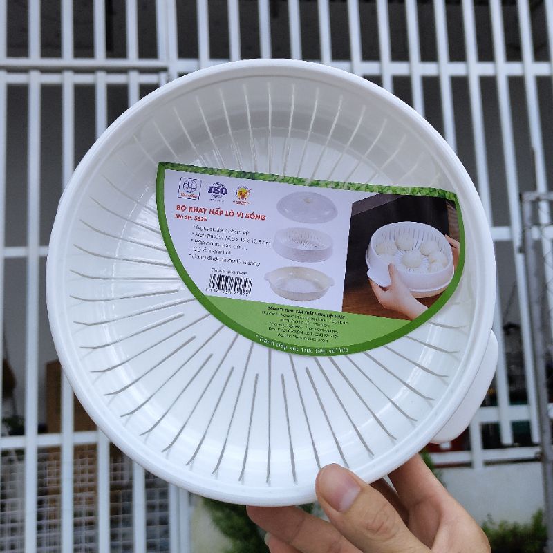 BỘ KHAY HẤP LÒ VI SÓNG, KHAY HẤP ĐA NĂNG