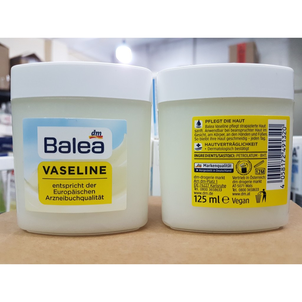 Kem nẻ Balea Vaseline 125 ml