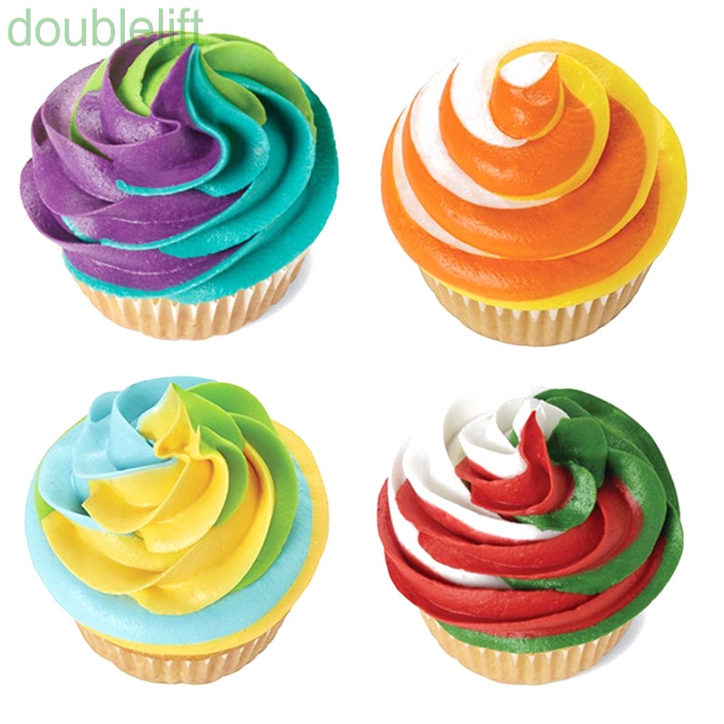 Đầu chuyển đổi phun kem trang trí bánh 3 lỗ bằng thép không gỉ