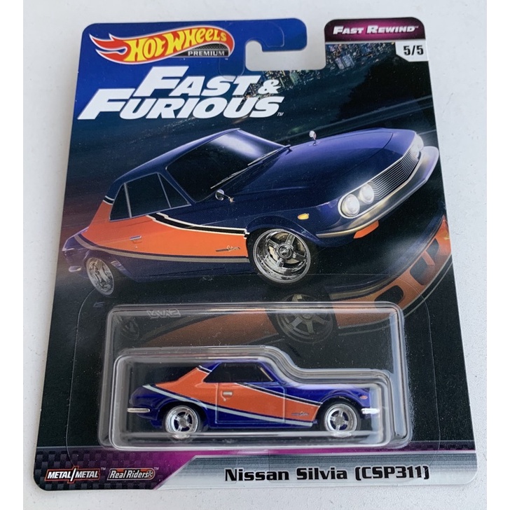 Xe Hot Wheels Nissan Silvia (CSP311) Fast Furious