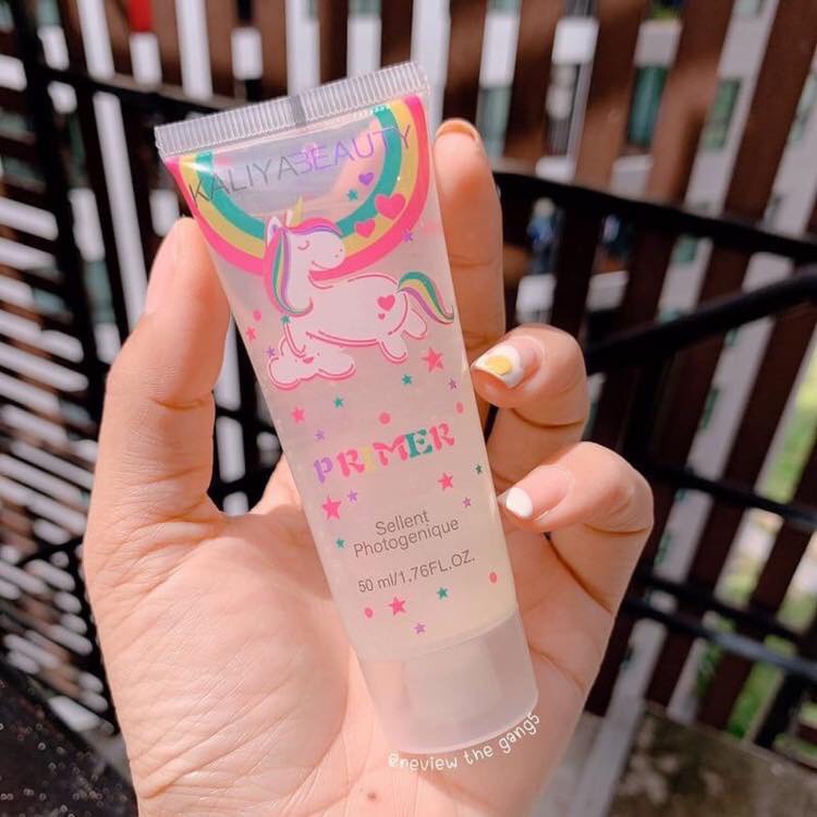 [Bb112] 🎠🍓🥑 Kem Lót Trong Suốt, Bắt Sáng Kaliya Beauty Primer Cho Làn Da Căng Bóng Rạng Ngời - Y321-D12T1 21 DQ638