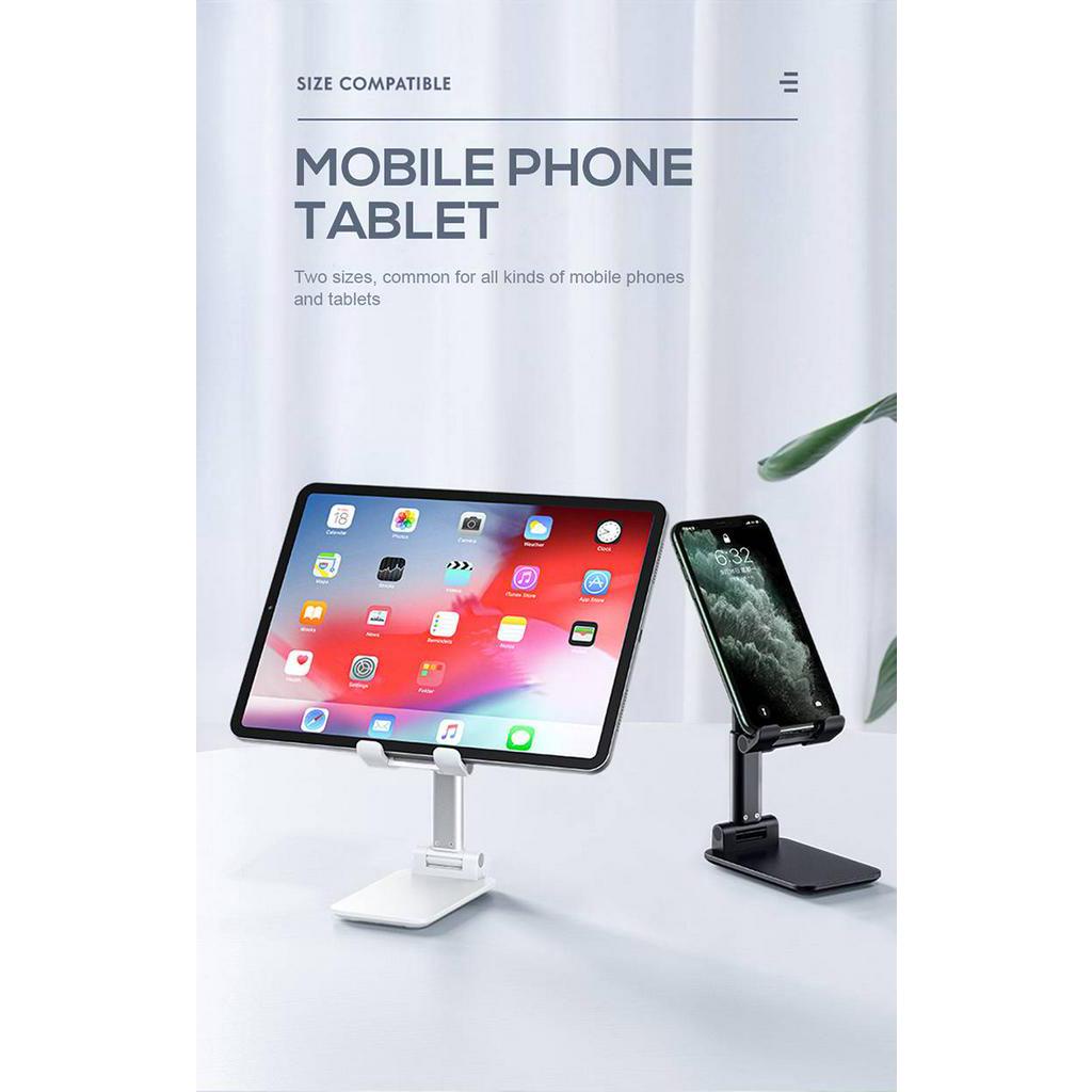 Giá đỡ điện thoại bằng kim loại có thể gập lại mới cho iPhone iPad Xiaomi huawei
