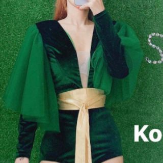 Jump ngắn tay dài phối voan
