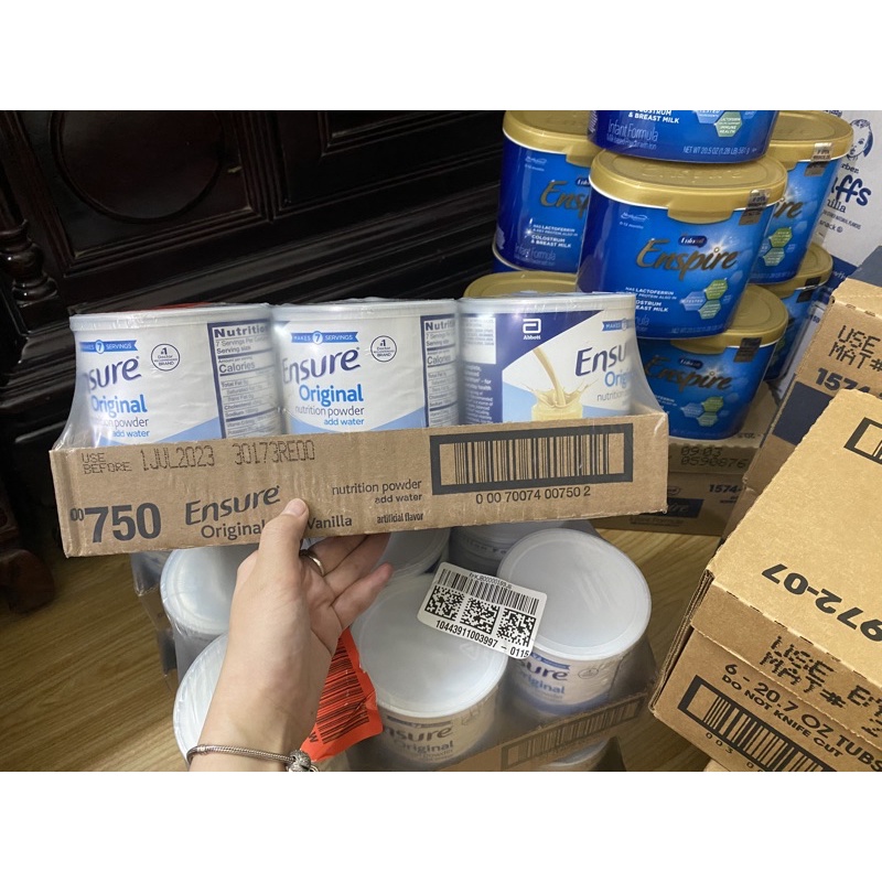 Sữa Ensure Mỹ mẫu mới hộp 400gr