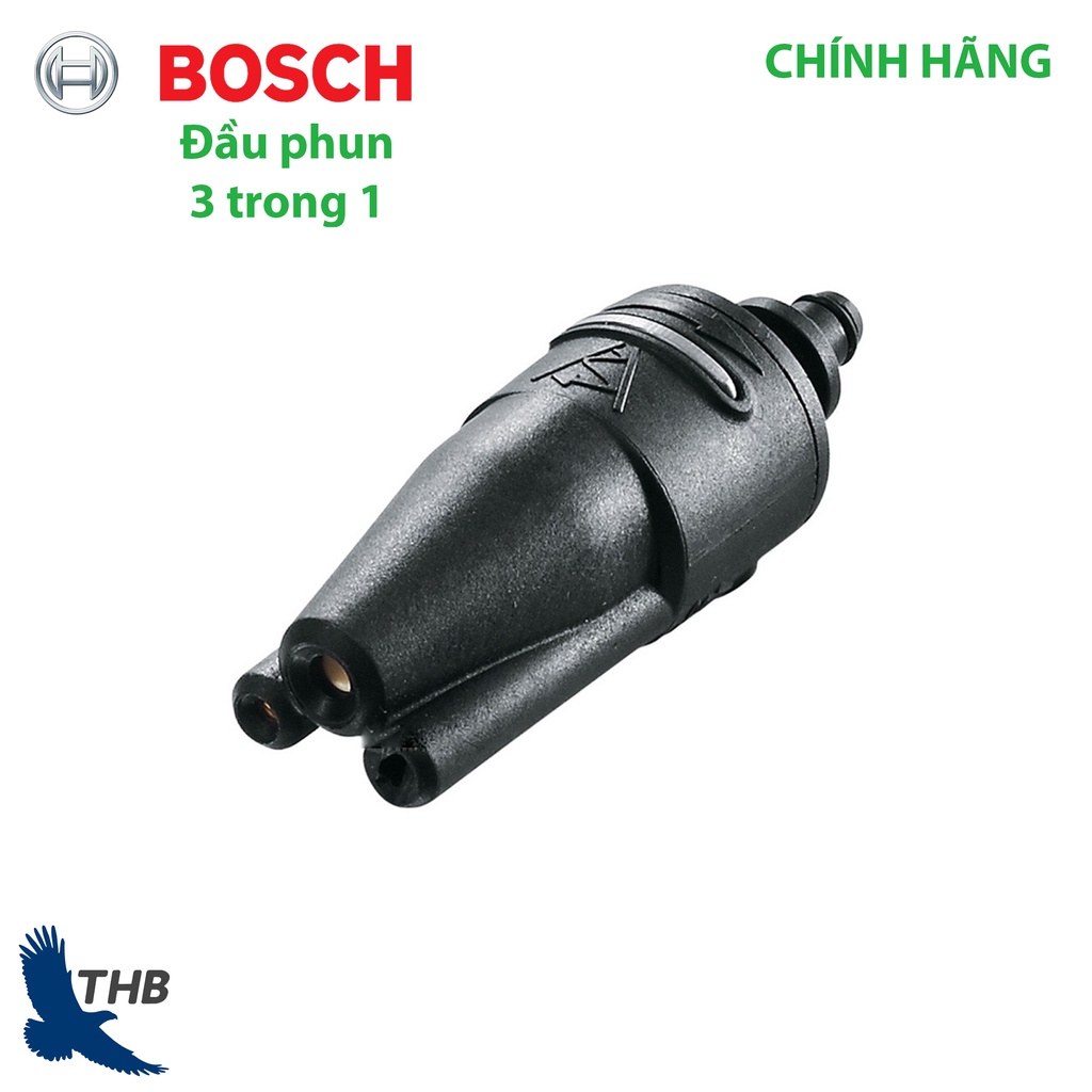 Đầu phun Bosch 3 trong 1 dùng cho máy rửa xe Bosch - mã F016800508
