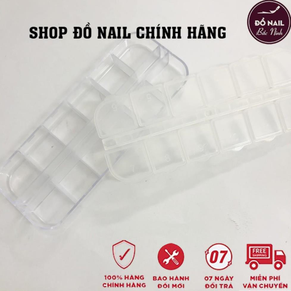 Khay Đựng Đá Nail , Khay Đựng Đá Làm Móng 12 Ô