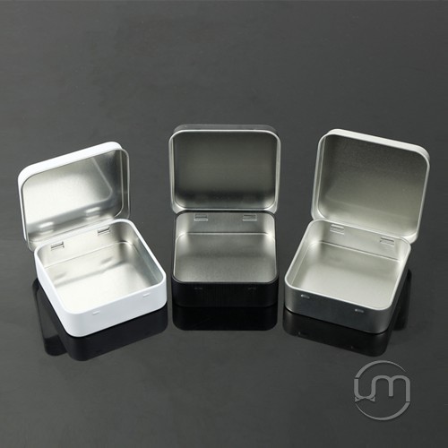 7*7*2.3cm-Hộp thiếc vuông nắp lật