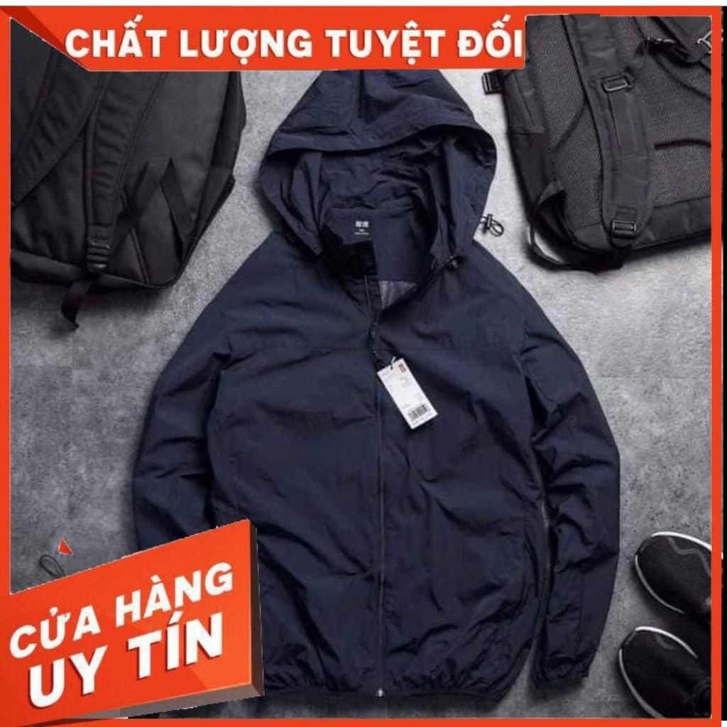 (Video thật )Áo Gió 2 Lớp T34 Uniqlo, Khoác Dù Chống Gió Chống Nước Thoáng Khí Giữ Ấm VNXK - TRANG STORE