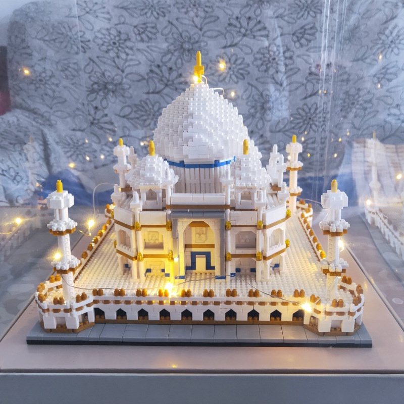 Đồ chơi lắp ráp hình đền Taj Mahal  rèn luyện thông minh - Đồ chơi trẻ em thú vị - Sunny