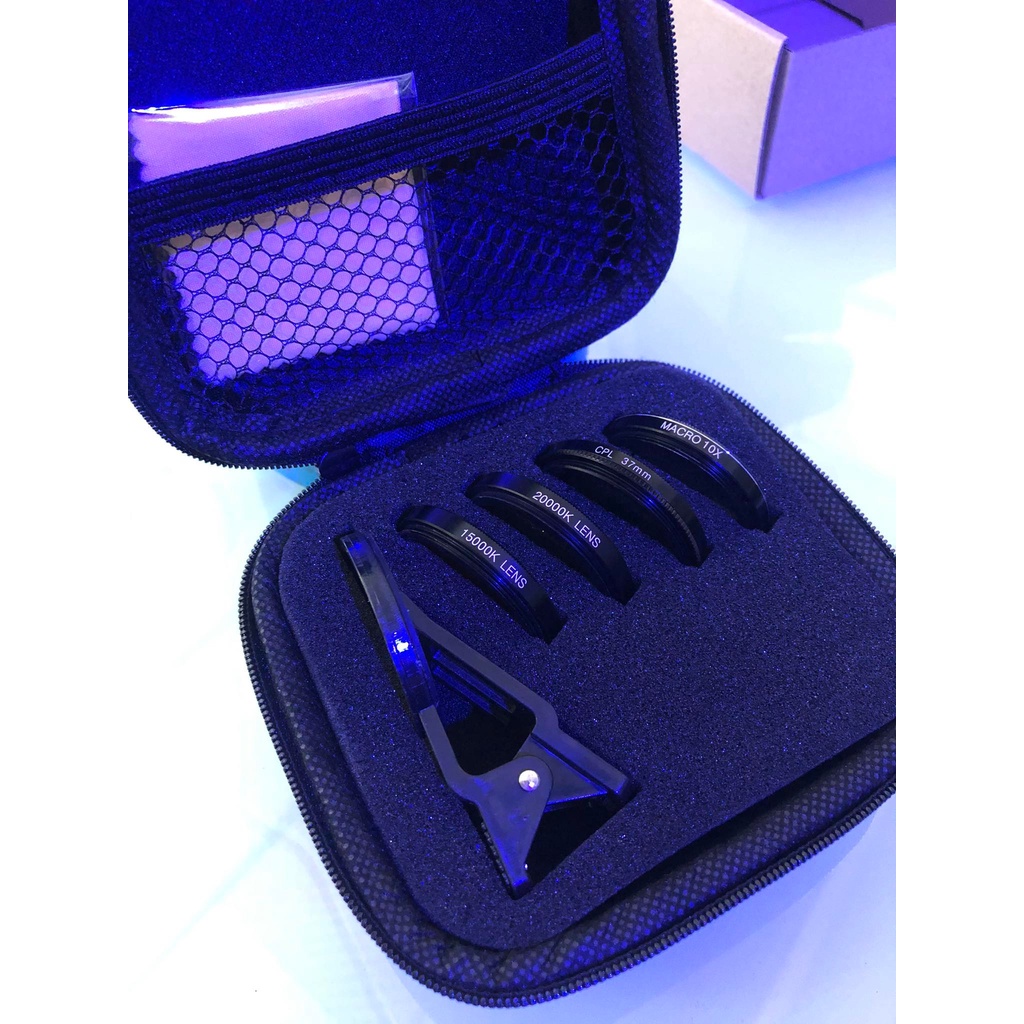 Lens chụp ảnh san hô