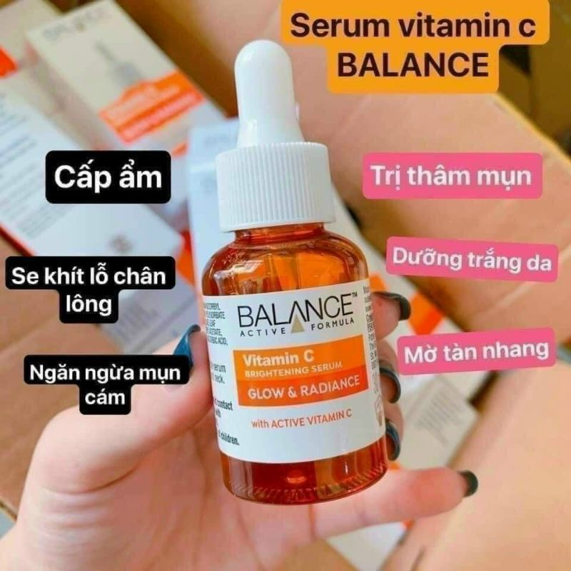 Serum Vitamin C dưỡng da mờ thâm