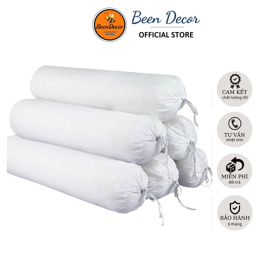 Ruột Gối Ôm Bông Hạt Không Lo Bị Xẹp, Gối bông gòn trắng tiện lợi được ưa chuộng - BeenDecor