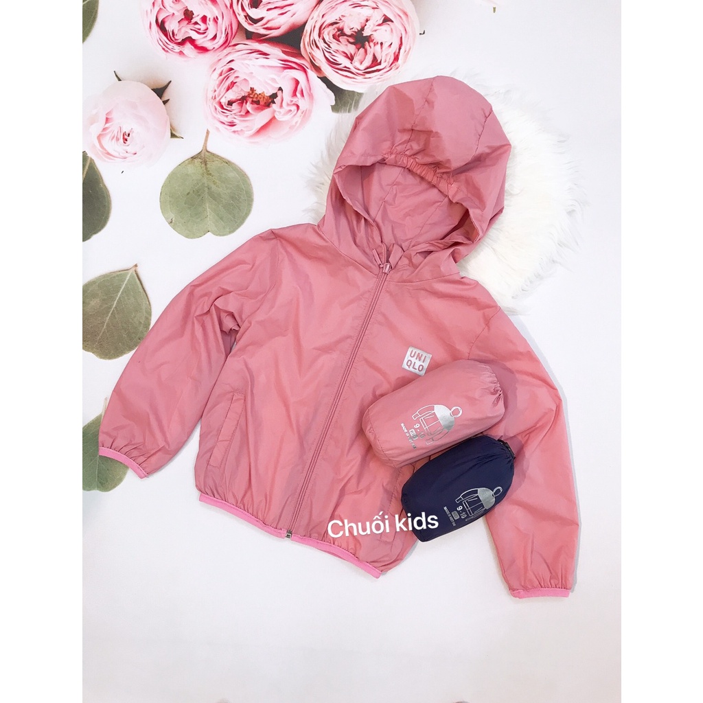 Áo gió uniqlo 2 lớp bé trai & bé gái
