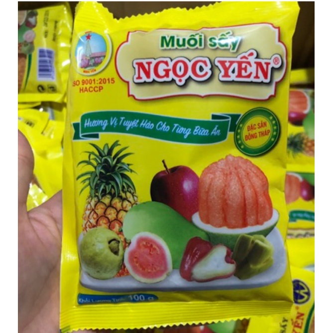 Muối Sấy Ngọc Yến Gói 100g(date luôn mới) đặc sản