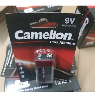 PIN 9V PLUS ALKALINE CAMELION ( Viên/ vỉ)