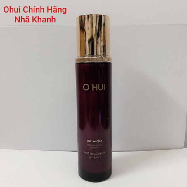 Sữa dưỡng cải thiện nếp nhăn Ohui Age Recovery Emulsion 140ml - Nhã Khanh Ohui