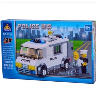 Đồ Chơi Lắp Ráp Logo Police - 135 PCS
