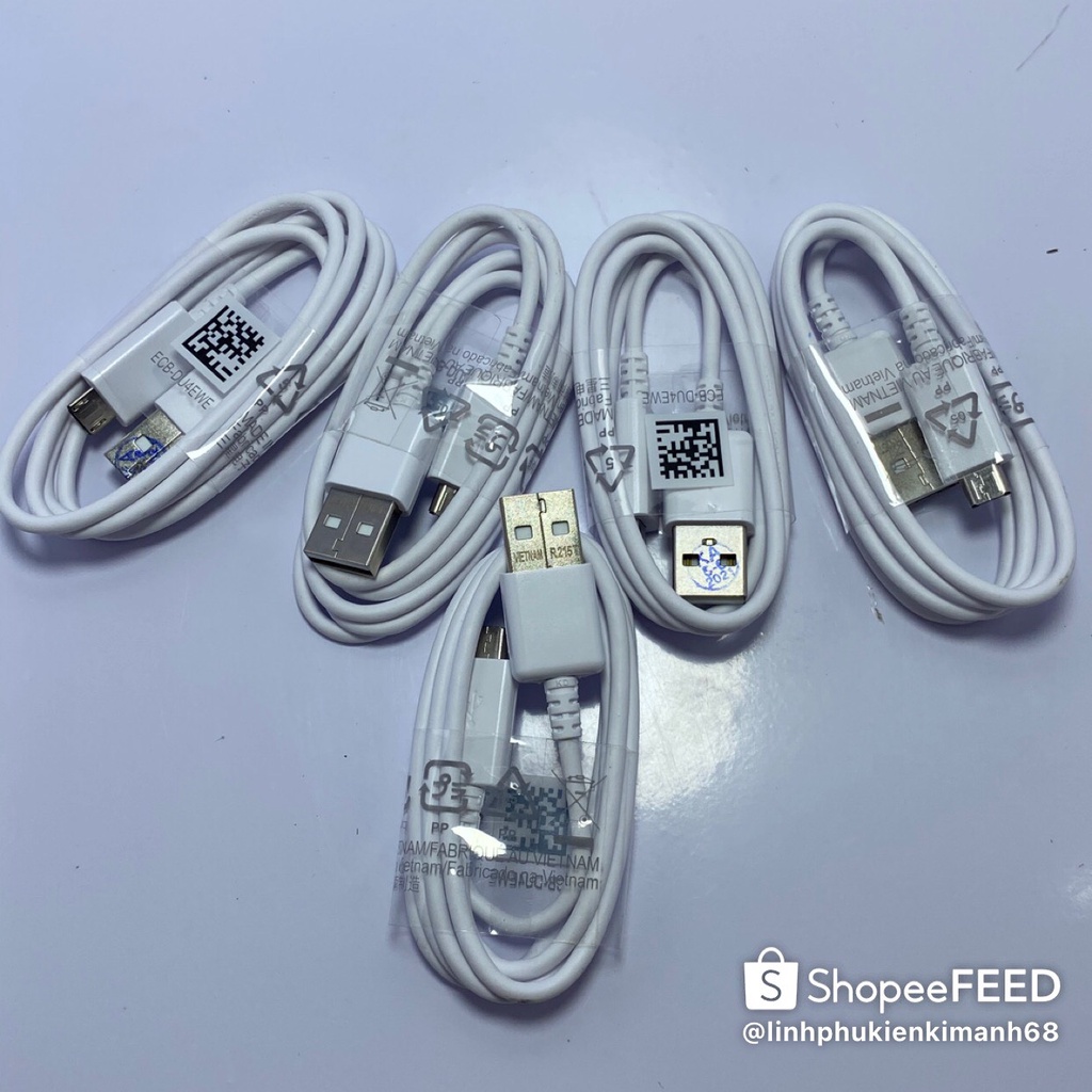 cáp sạc samsung [ SẠC NHANH ] đầu sạc usb micro