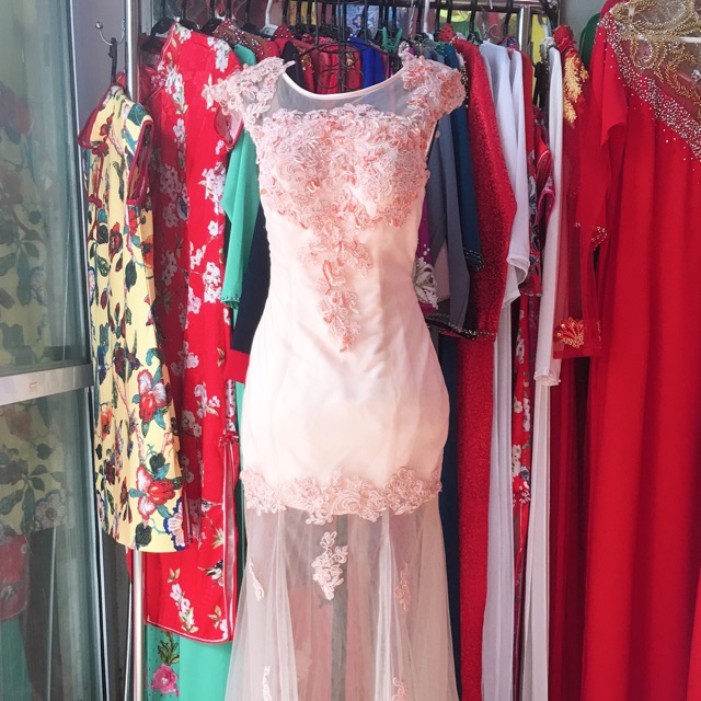 Váy tiệc ngắn thanh lý