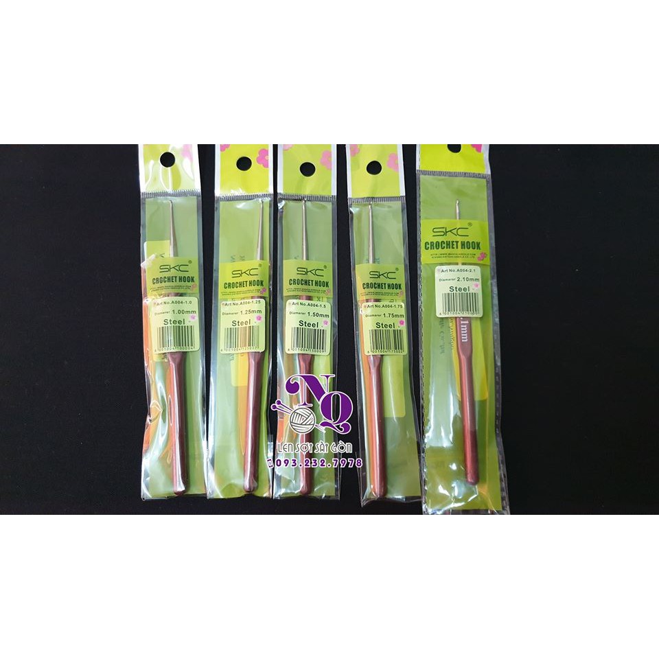 Kim móc skc cán nhựa đỏ