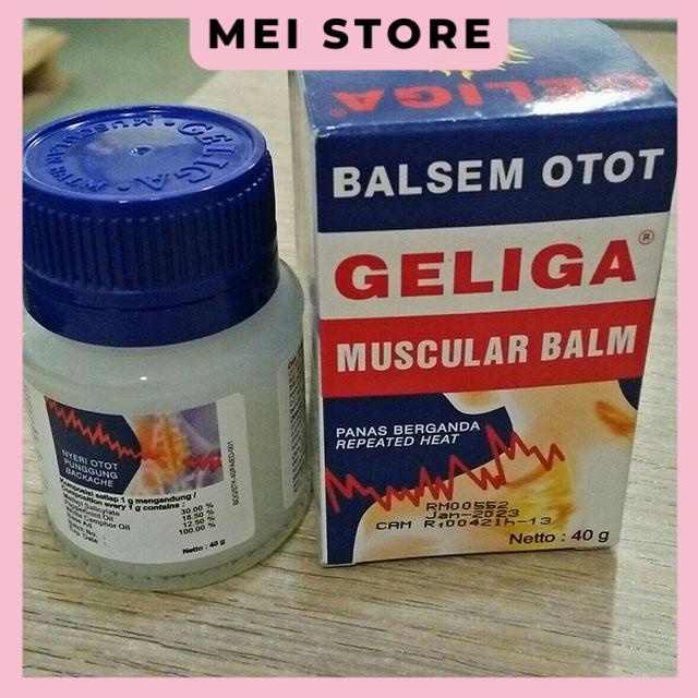 Dầu Cù Là Lửa GELIGA 40g Indonesia