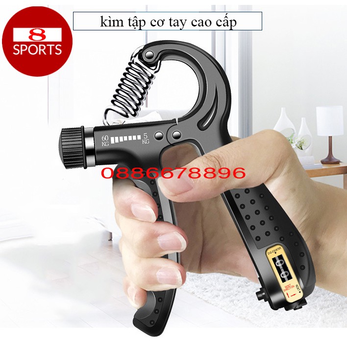 Kìm bóp tay chữa A có số đếm, điều chỉnh lực từ 5 - 60kg