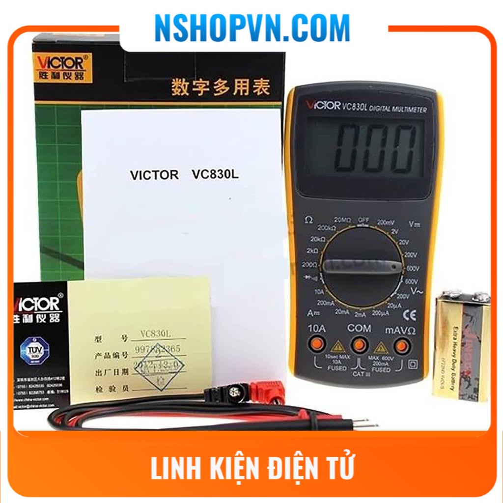 Đồng hồ điện tử VICTOR VC830L