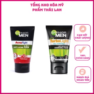 Sữa rửa mặt garnier men kiểm soát dầu và làm trắng da thái lan