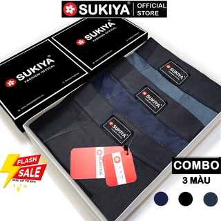 Combo 3 Quần sịp Boxer Đùi CODO Thun lạnh cao cấp QL01