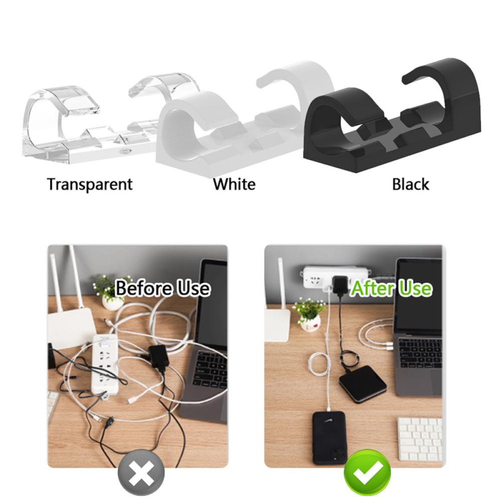 Set 16/20 Kẹp Cố Định Dây Cáp Tự Dính Tiện Dụng S1Z8