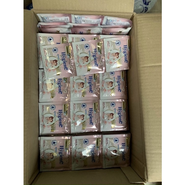 Nước Xả Vải Hương Hoa Đậm Đặc Hygiene 20ml - Dây 12 Gói Nhập Khẩu Thái Lan